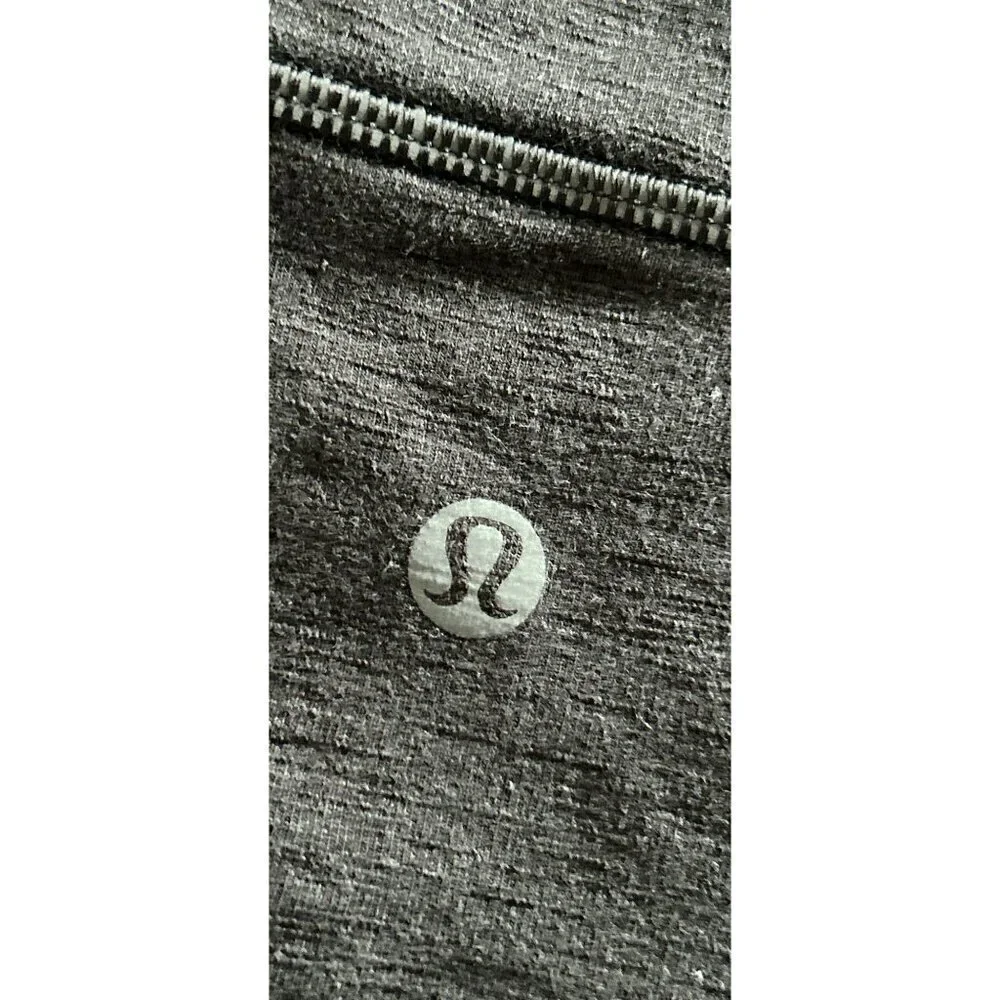 Lululemon Mens Black Jogger Sweatpants With Drawstring Waist & Pockets Size M